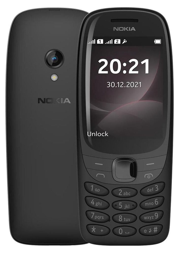 Nokia 6310 Nero (2024) Immagine del prodotto 