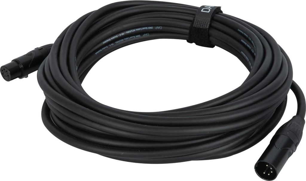 DAP FLX08 - DMX/AES-EBU XLR/M 5P to XLR/F 5P 15 m