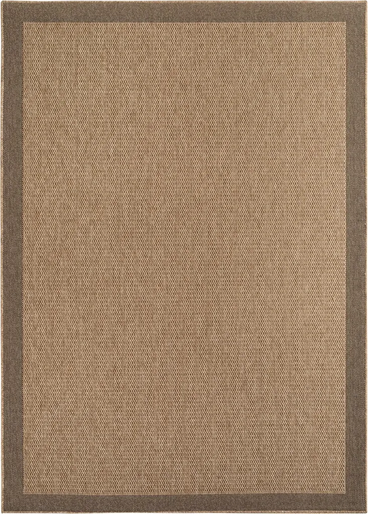 Timber Kae Tapis d'Extérieur Tissage Plat Beige Rectangle 280x370 cm