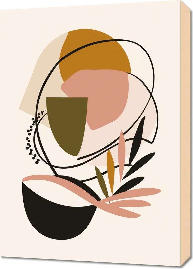 Déco Murale Salon Inspiration 50x70 cm - Affiche pour Bureau et Chambre