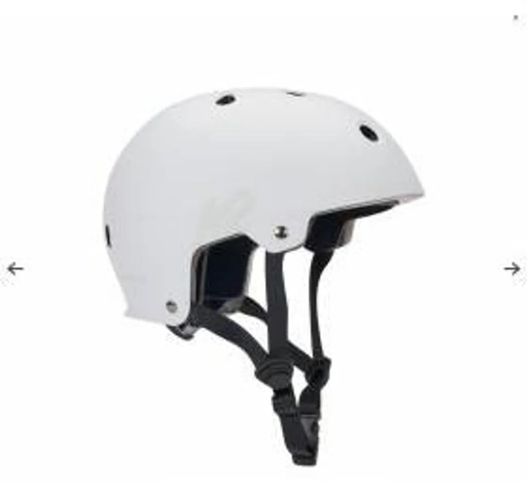 Casque trottinette K2 Varsity blanc et noir ajustable taille S léger