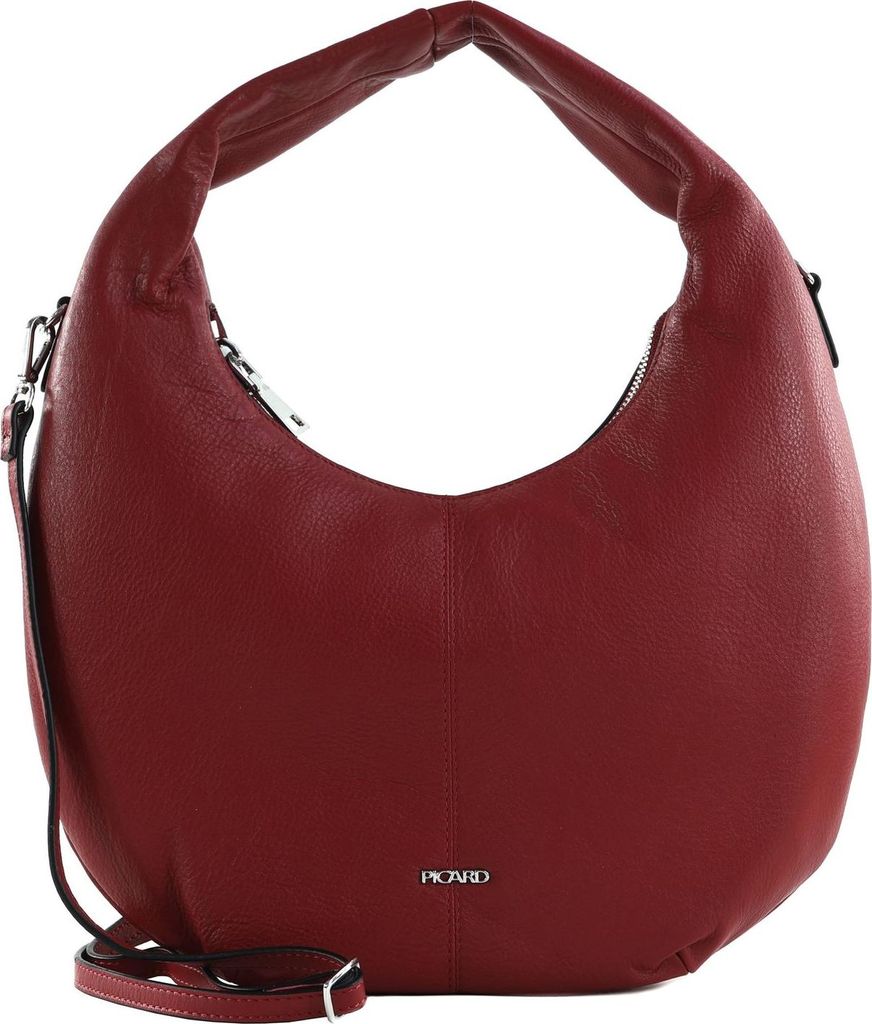 PICARD Umhängetasche Schultertasche Gretel Hobo Bag Red rot