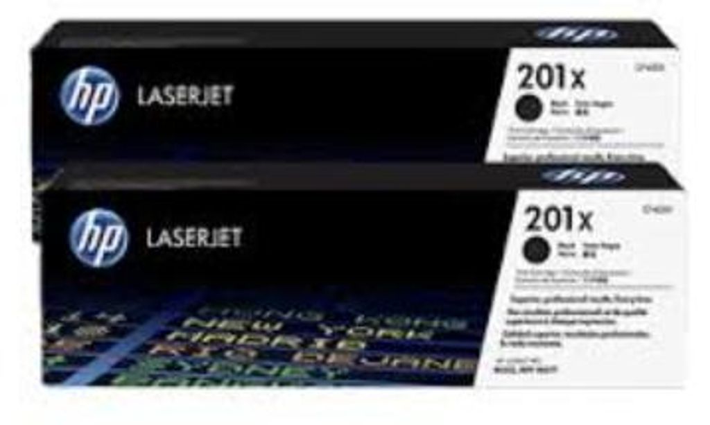 HP Dvojbalenie čiernych originálnych tonerových kaziet 201X Obrázok produktu 