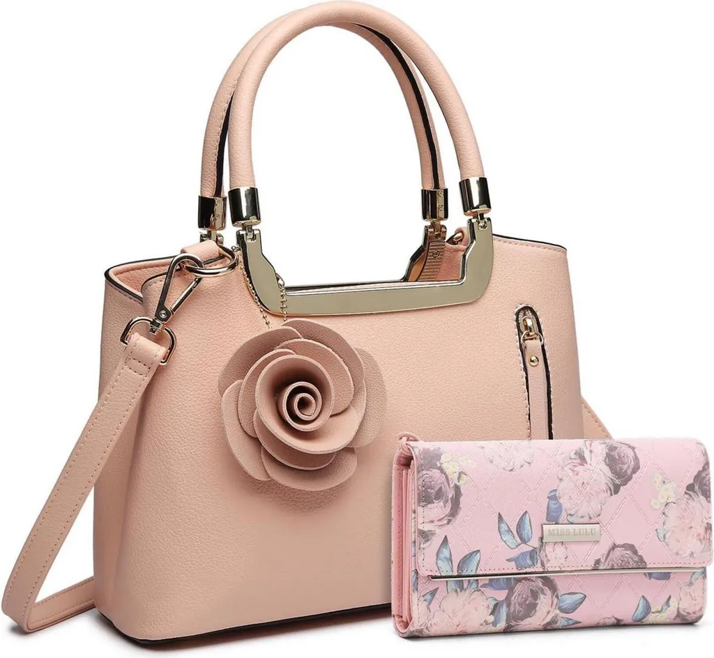 Miss Lulu borsa da donna e set di borse a tracolla borsa crossbody Finto cuoio