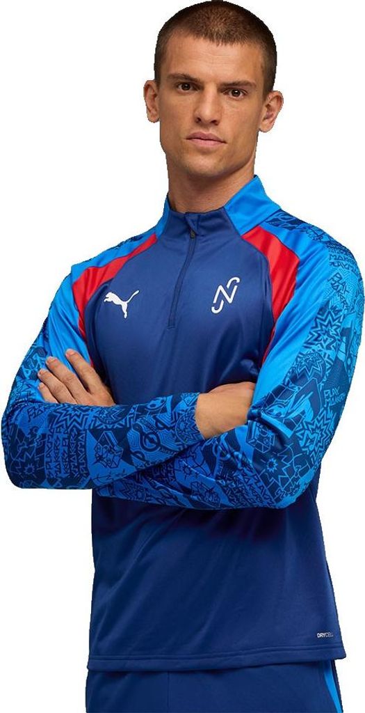 Puma Neymar Jr Playmaker Halbreißverschluss-sweatshirt Blau XS Mann Blau XS