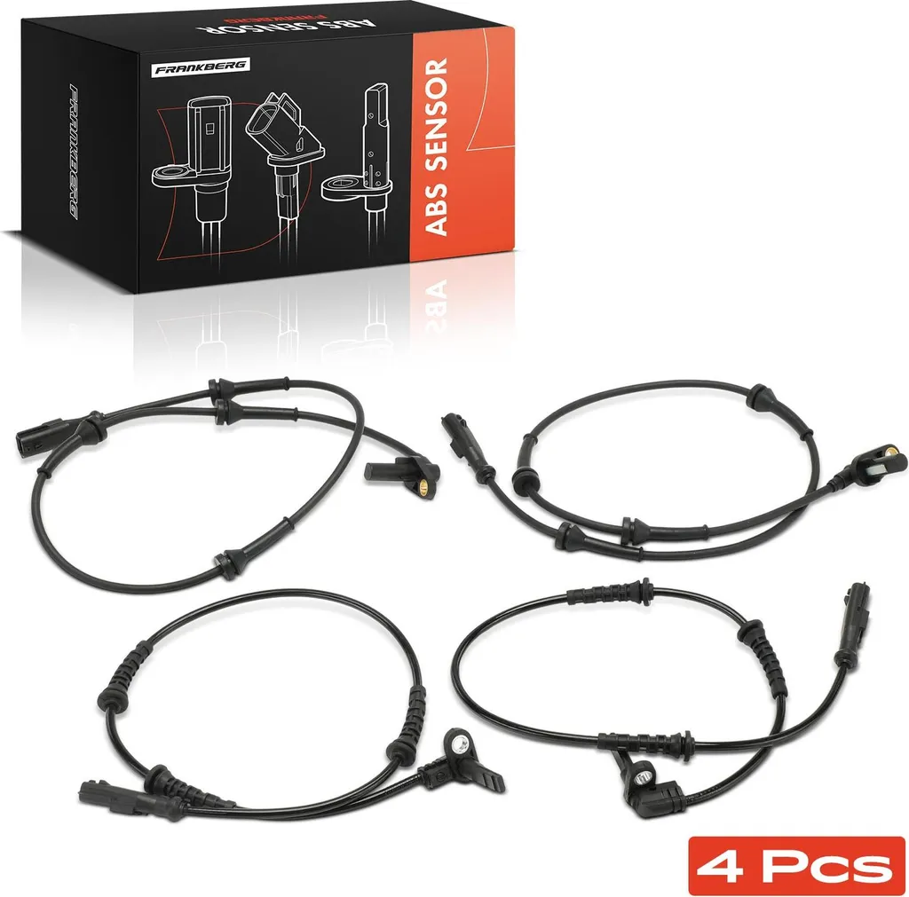 Kit 4 Capteurs ABS Anti-corrosion Avant Arrière Dacia Duster 1.5L 1.6L