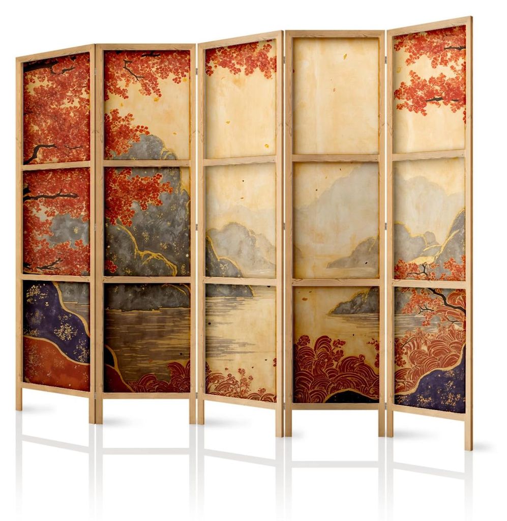 framed concept - Paravent Raumteiler aus Holz 225x172 cm, Produktbild 
