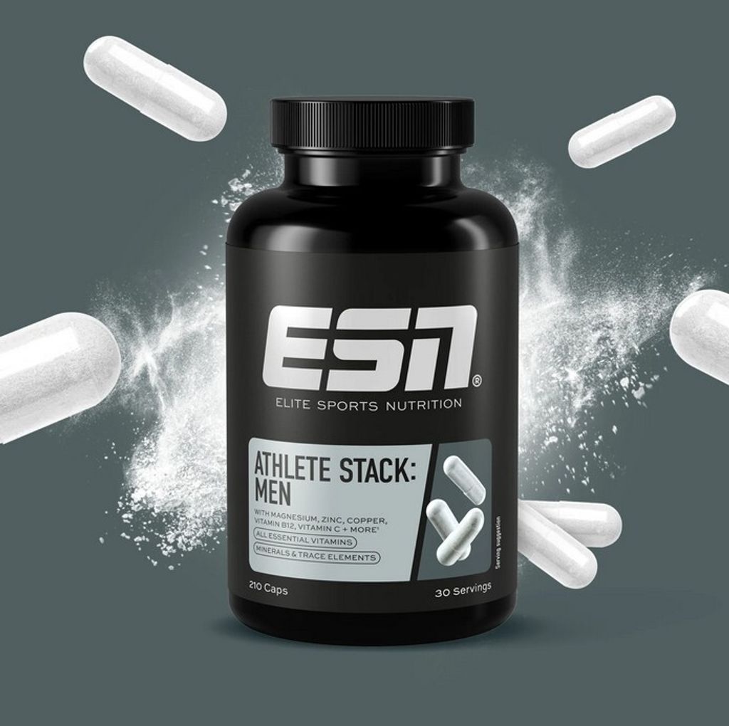 ESN Athlete Stack:MEN (210 Kapseln)