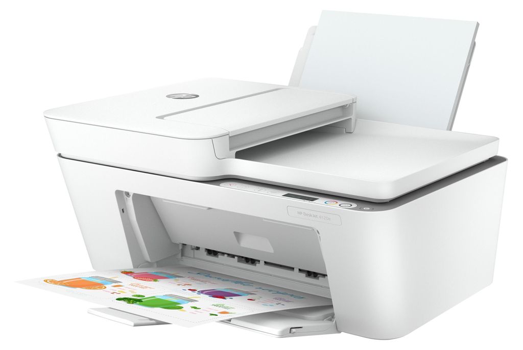 Multifunktionsdrucker HP DeskJet 4120e AIO WLAN Weiß Produktbild 