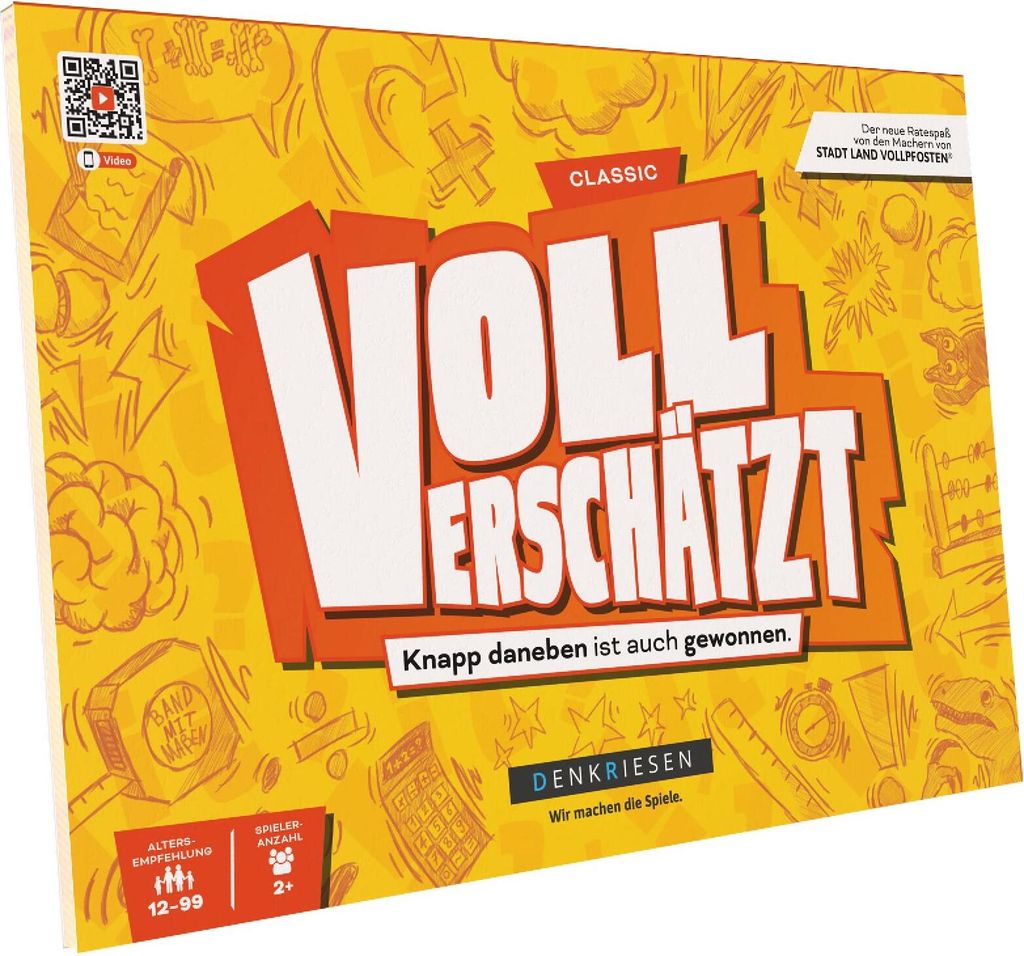 Denkriesen VOLL VERSCHÄTZT! Classic Edition – Knapp daneben ist auch gewonnen