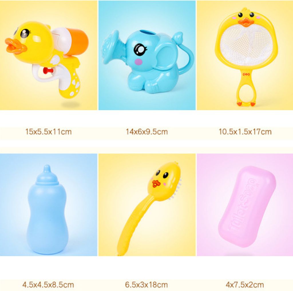 Wasserspielzeuge für Kinder,Badespielzeug-Set, Produktbild 4