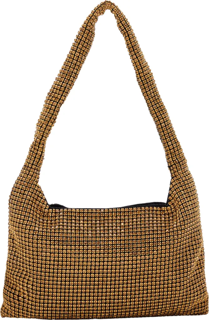 Borsa Oro FELIPA Donna - Clutch Elegante Gold per Eventi e Party