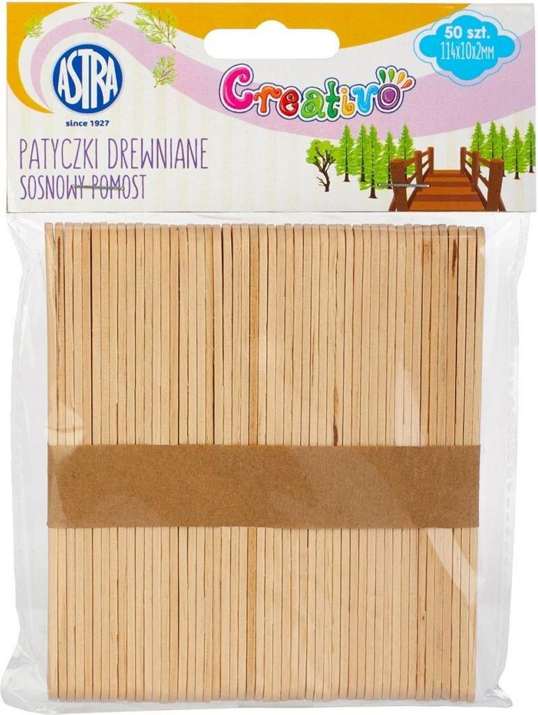 Astra-Holzstäbchen 50 Stück-Kiefernwald 335119021