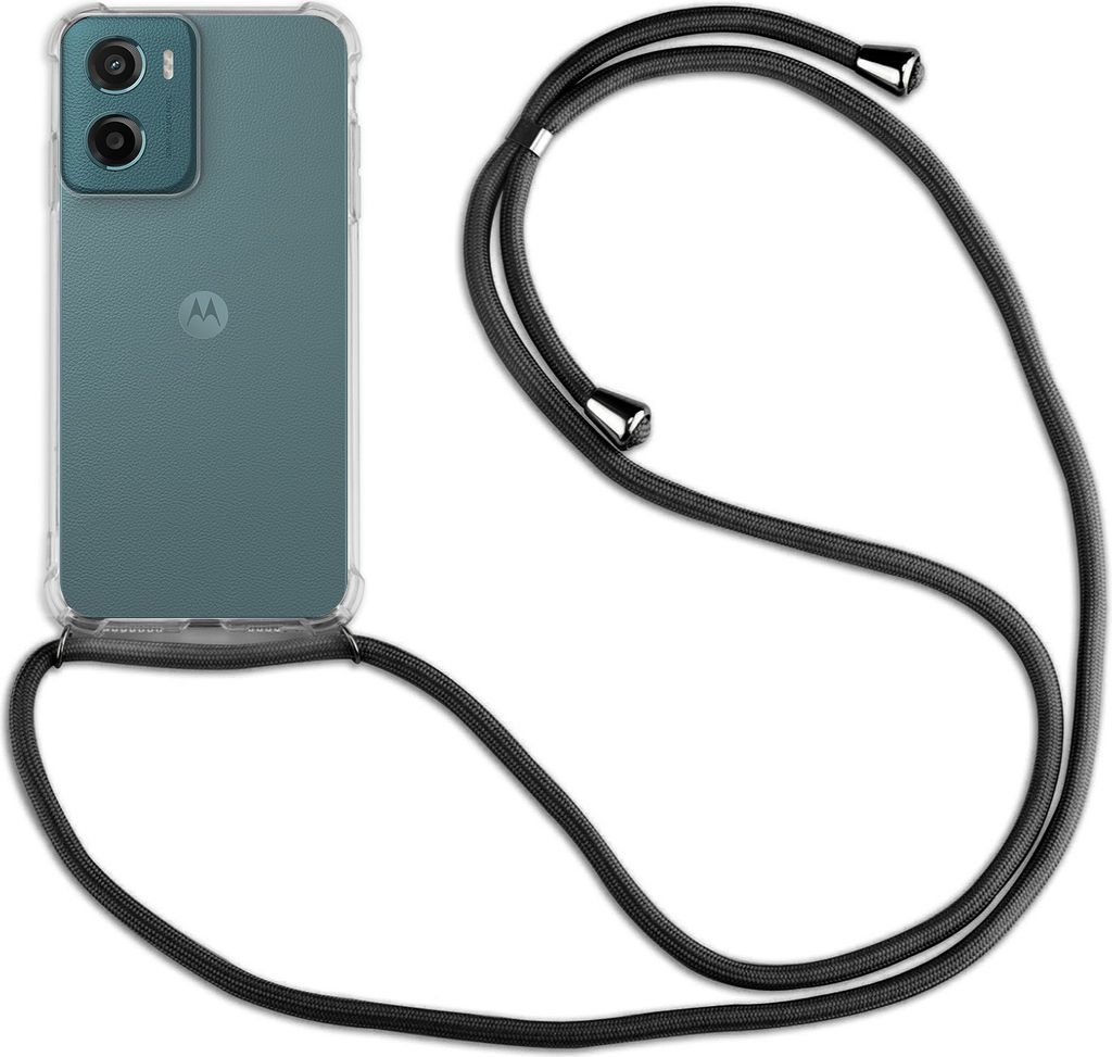 Handykett für Motorola Moto G55 Hülle mit Kordel Handyhülle Produktbild 