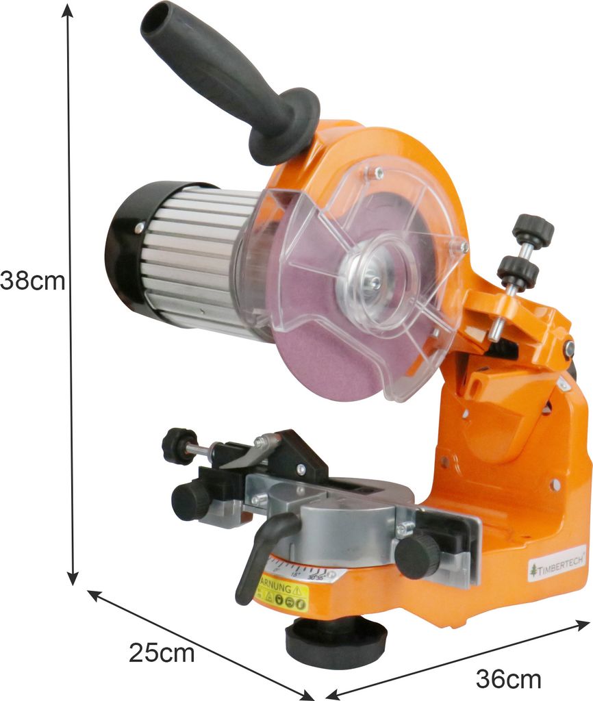 TIMBERTECH® Sägekettenschärfgerät - 230 W, 3000 U/min, m. Produktbild 5