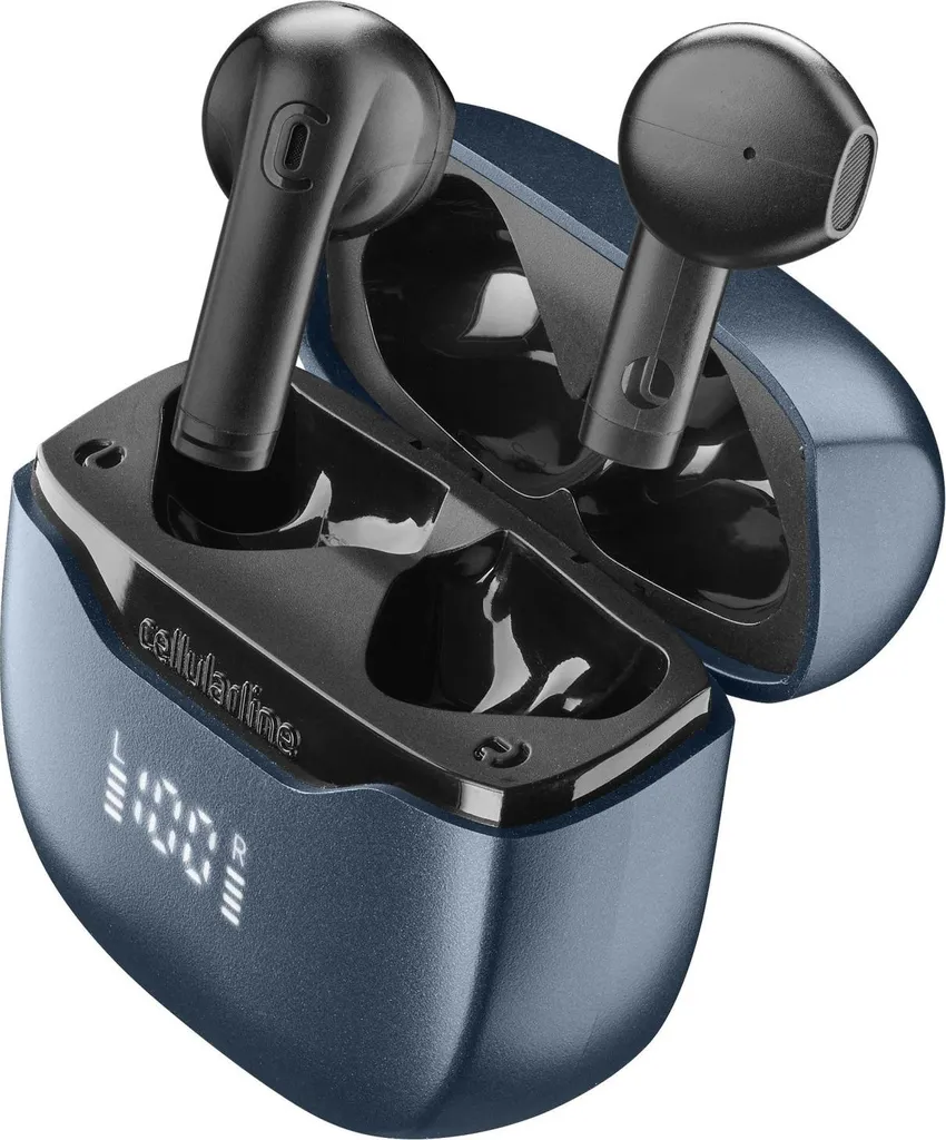 Cellularline Core Pro: Auricolari Bluetooth con ENC e Display LED - 3