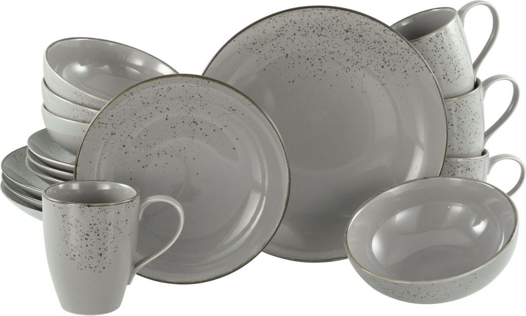 CreaTable, 22410, Nature Collection Stone, Kombiservice Obrázok produktu 