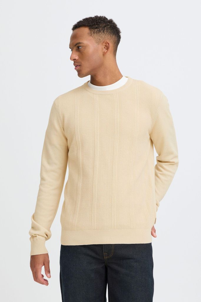 Blend BHBARON Herren Strickpullover Feinstrick Pullover 100% Baumwolle Regular Fit