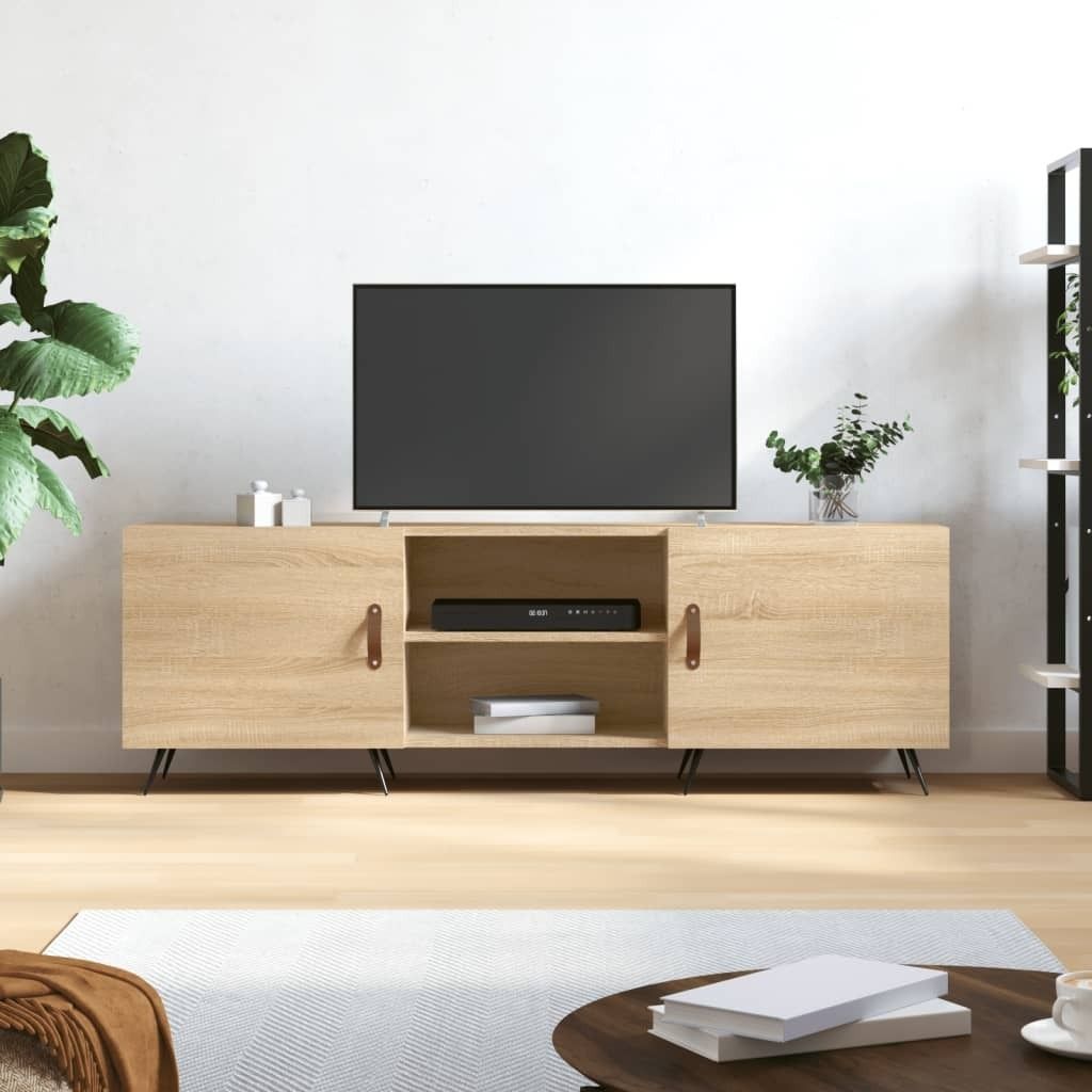 Maison Exclusive - TV-Schrank Sonoma-Eiche 150x30x50 cm Holzwerkstoff