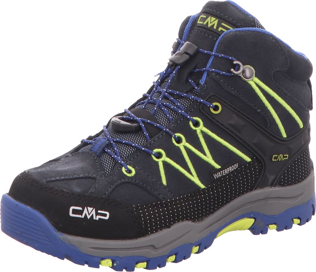 CMP Kids Rigel Mid WP Wanderstiefel Blau