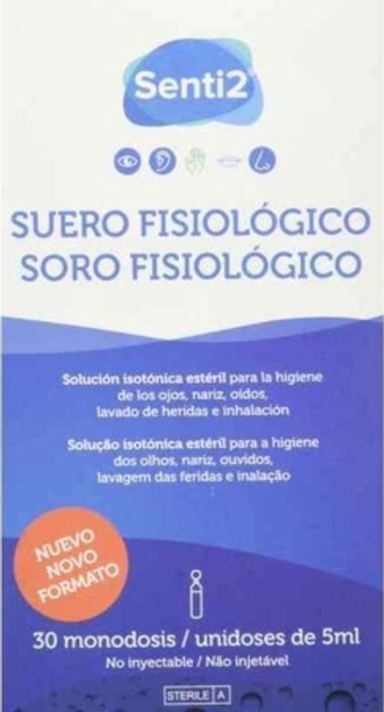 Siero fisiologico Senti2 Senti2 SUE 002 Dose singola 5 ml Immagine del prodotto 