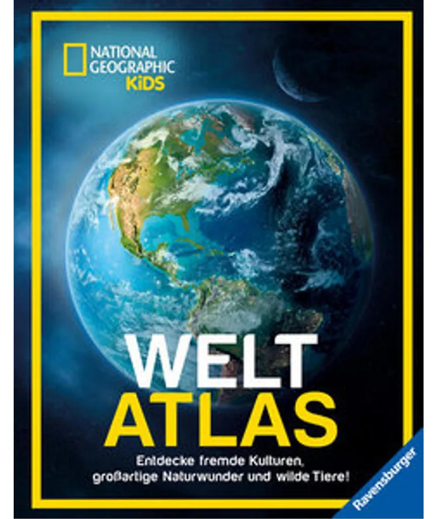 Atlas illustré pour enfants National Geographic Monde et Nature Sauvage