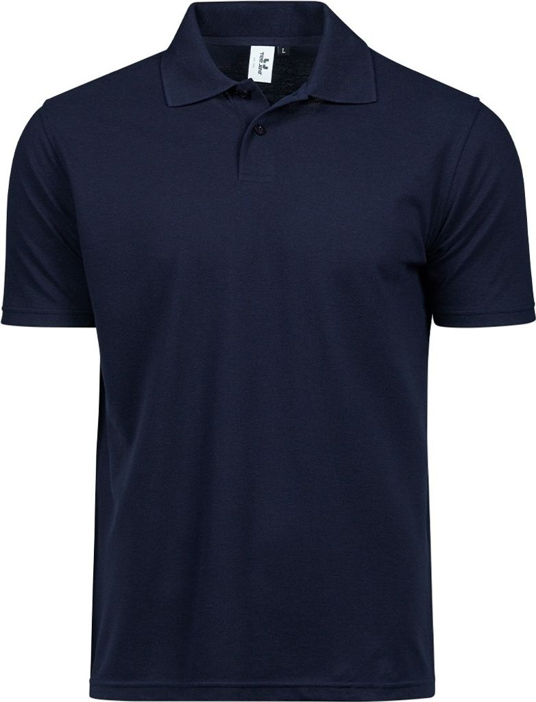 Tee Jays - "Power" Poloshirt Baumwolle aus biologischem Anbau für Herren PC4728 (3XL) (Marineblau)