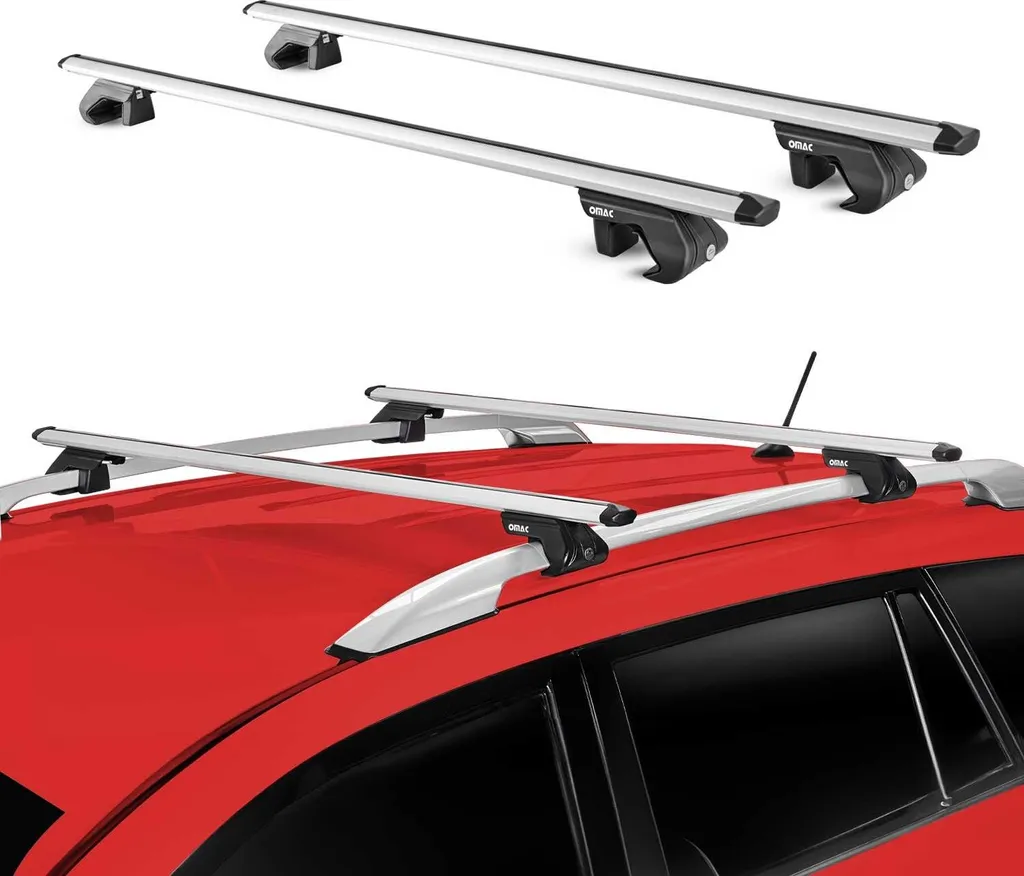 Barre Portapacchi Nissan Pathfinder R52 2014-2021 ABE Argento 2 pz