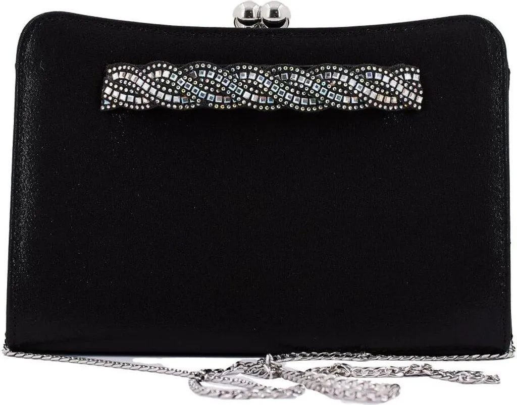 Pochette de soirée Menbur 85490m Noir - Sac à main chic de luxe