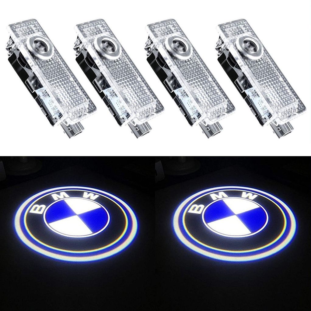 4x LED Türbeleuchtung Fußraum Einstiegs Beleuchtung Fussraumleuchte Für BMW