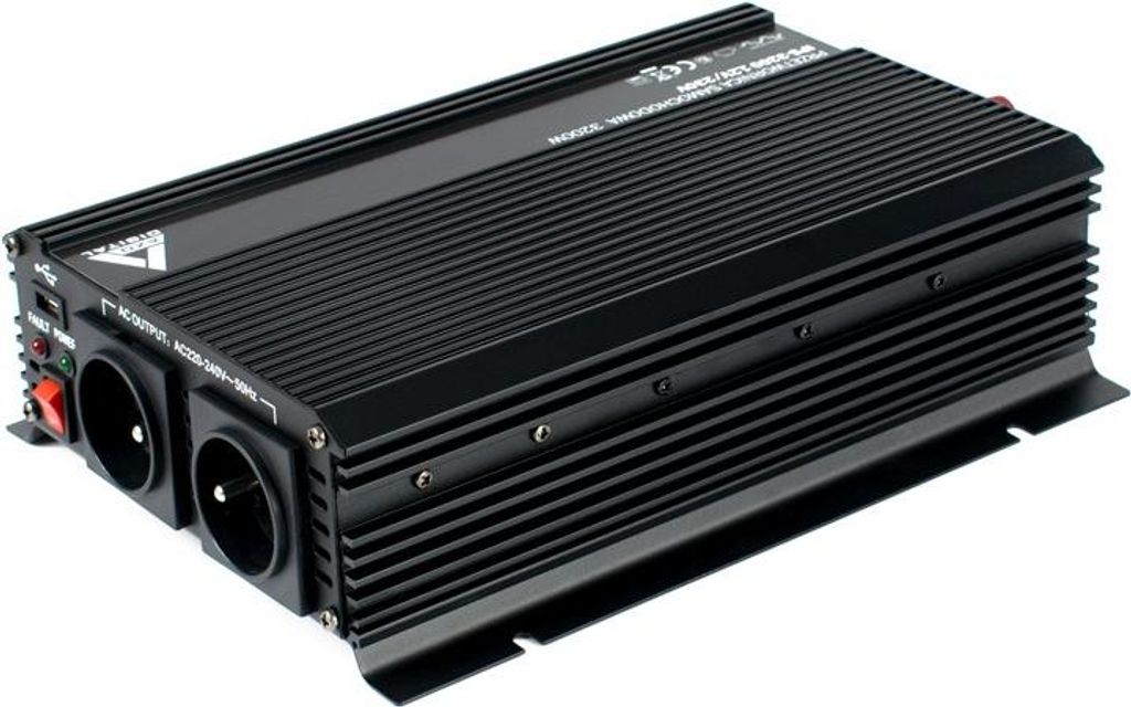 Azo spanningsomvormer 24/230V, model IPS-3200 Productafbeelding 