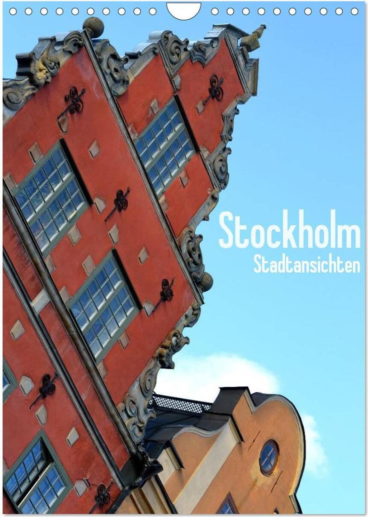 Stockholm - Stadtansichten (Wandkalender 2026 DIN A4 hoch), CALVENDO Monatskalender