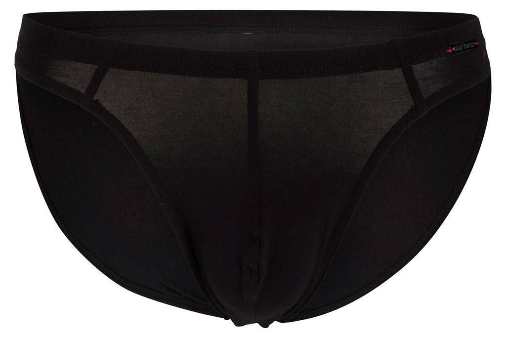 Olaf Benz Herren Brasilslip RED1601 Brazilbrief - black - Größe XXL