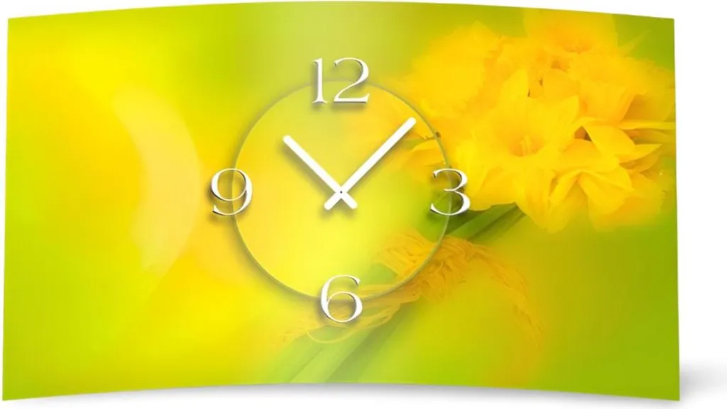 Grande Horloge Murale Design pour Salon Moderne et Bureau Calme 3D-0126