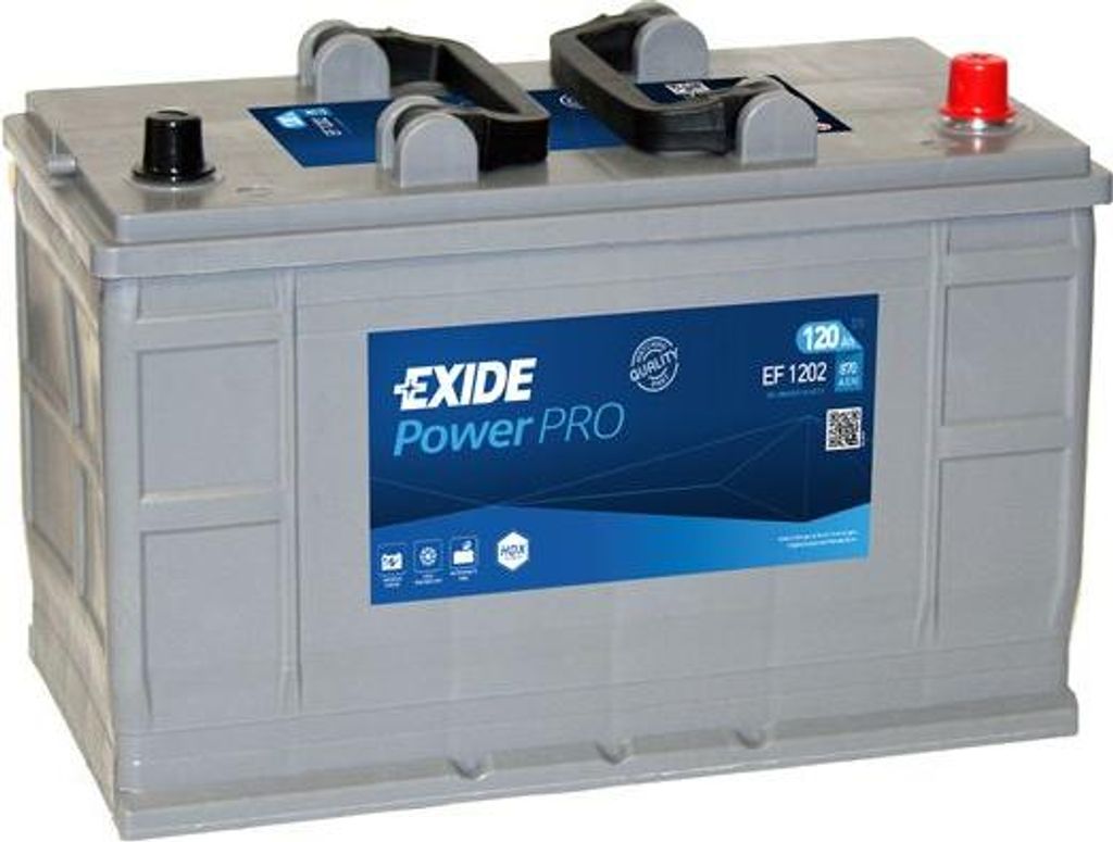 EXIDE EF1202 Starterbatterie OE kompatibel mit Daily, Discovery, Range Rover
