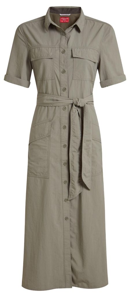 Craghoppers - "Carina Adventure" Kleid für Damen, Nosilife CG2416 (34 DE) (Grün)