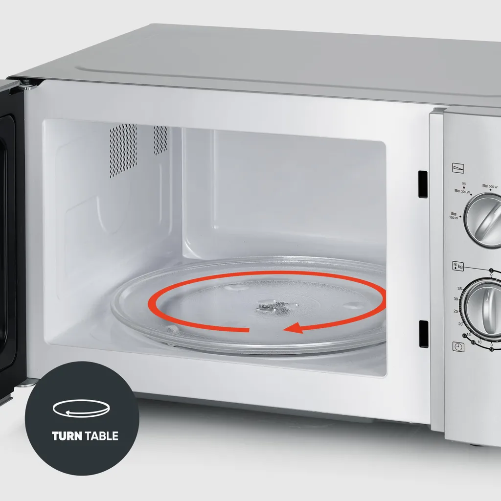Four à Micro-ondes Severin MW7772 Argent - Cuisson Rapide et Intuitive - 9