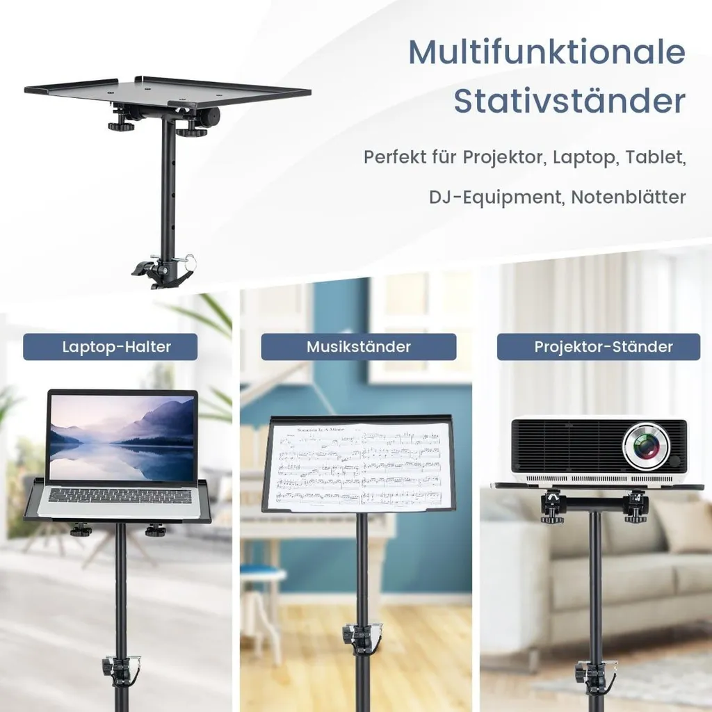 Support projecteur stable : corrigez l'angle de projection avec ce plateau