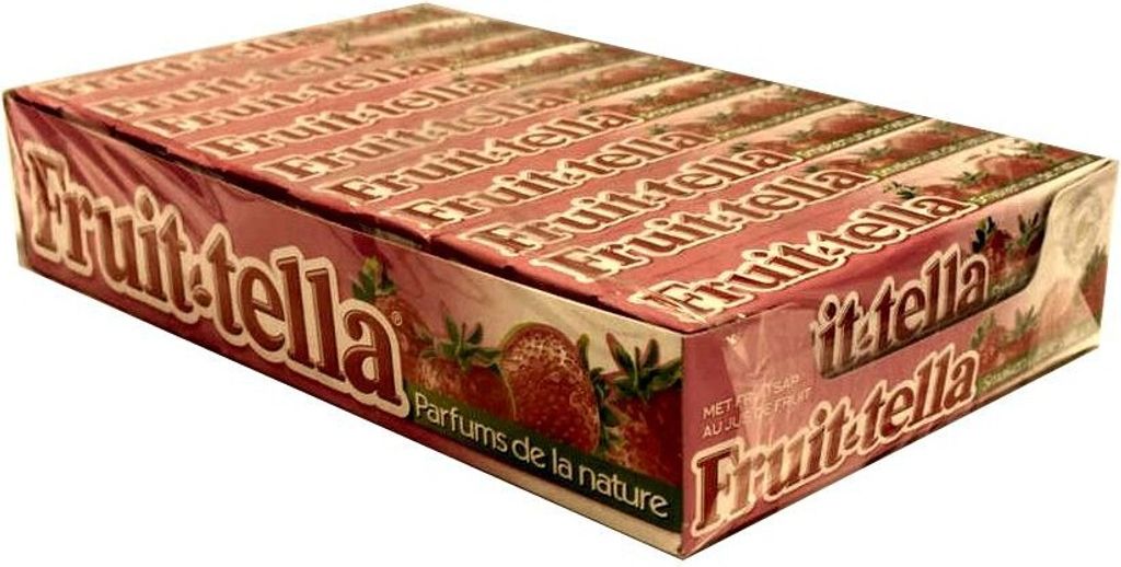 Fruittella Strawberry flavors from nature 20 x 41 grams