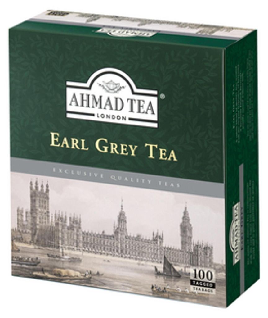 Ahmad Tea - Earl Grey, té , 100 bolsitas Imagen del producto 