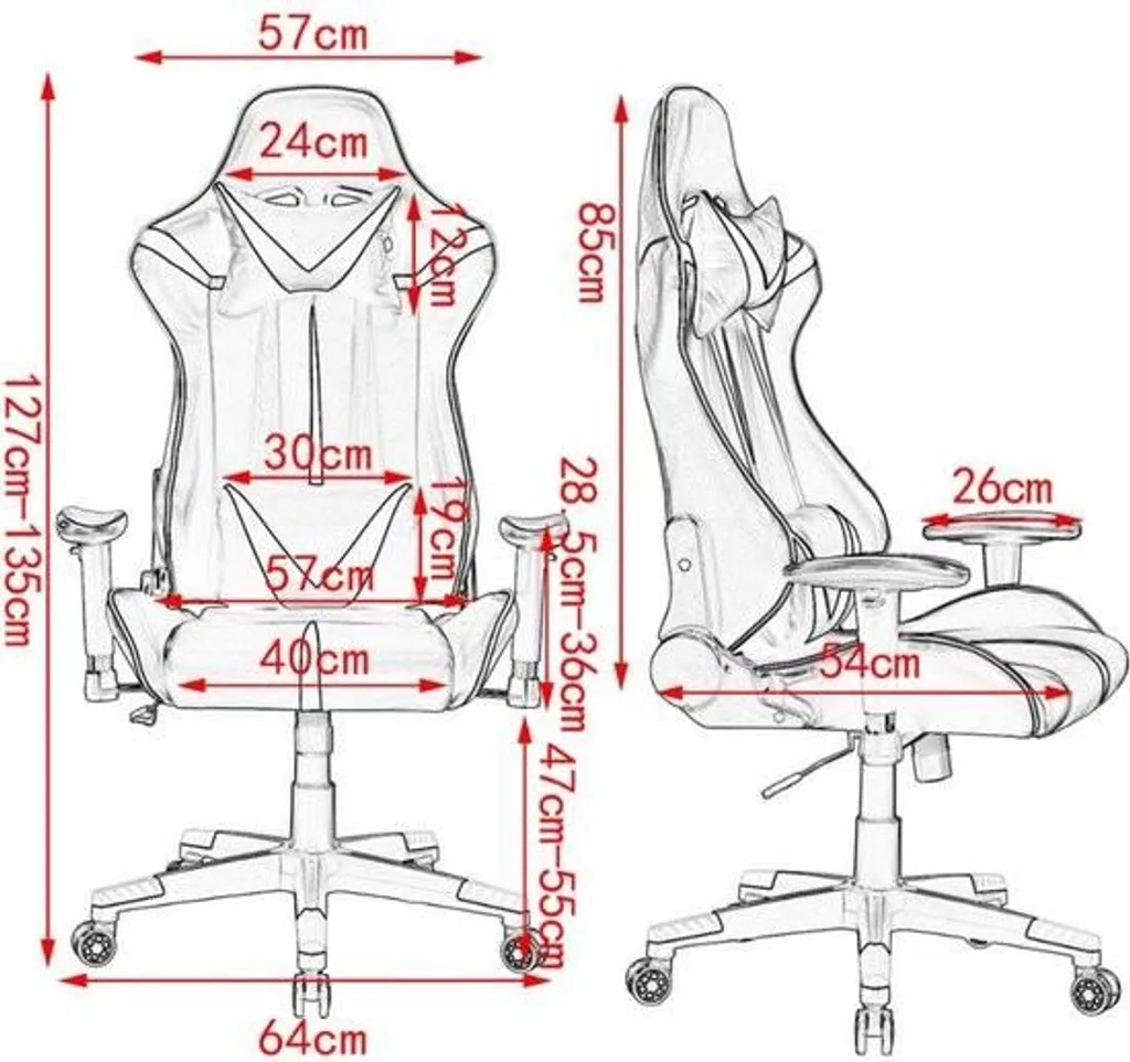 Siège de jeu réglable pour bureau d'enfant et devoirs série S1
