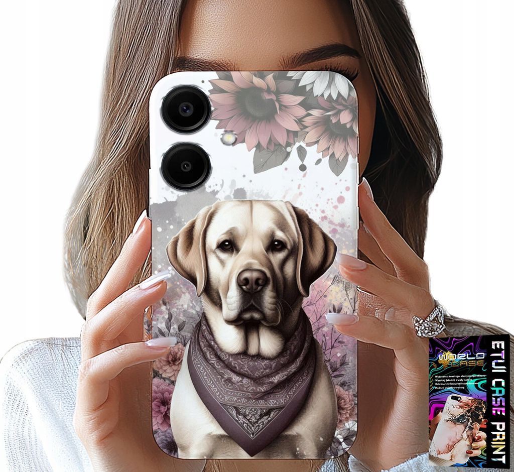Gehäuse Für Samsung Galaxy A06 5G - Hund Husky Hund Muster + Glas