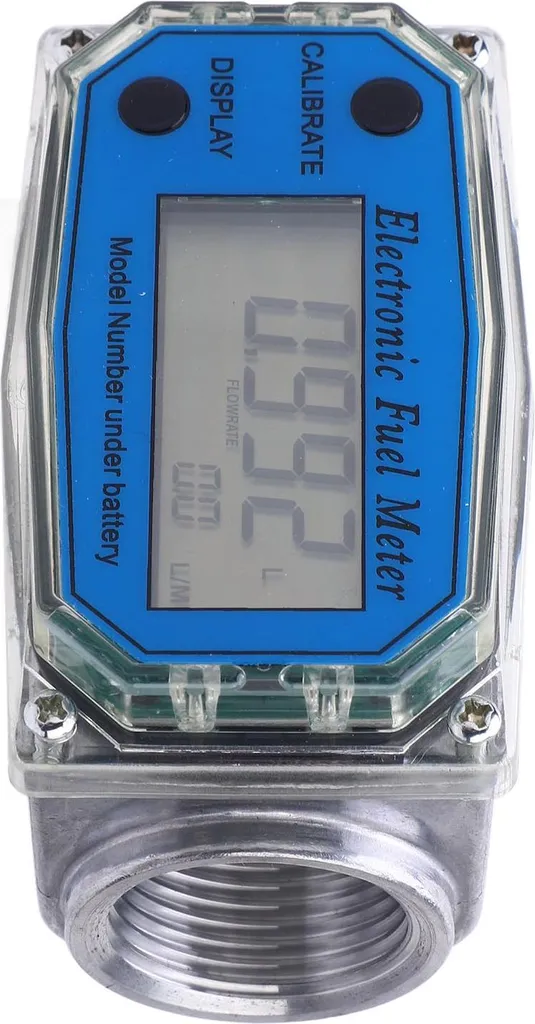 Compteur de débit électronique multifonction pour eau gaz et essence
