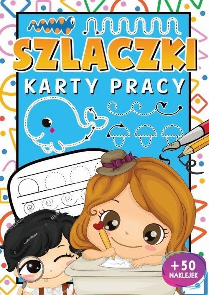 Szlaczki Karty pracy dla dzieci w wieku przedszkolnym