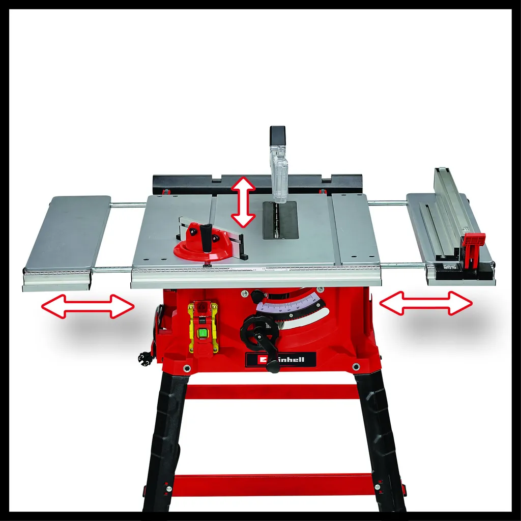 Scie sur Table Einhell TC-TS 2225 U avec Lame 254mm et Table Extensible - 3