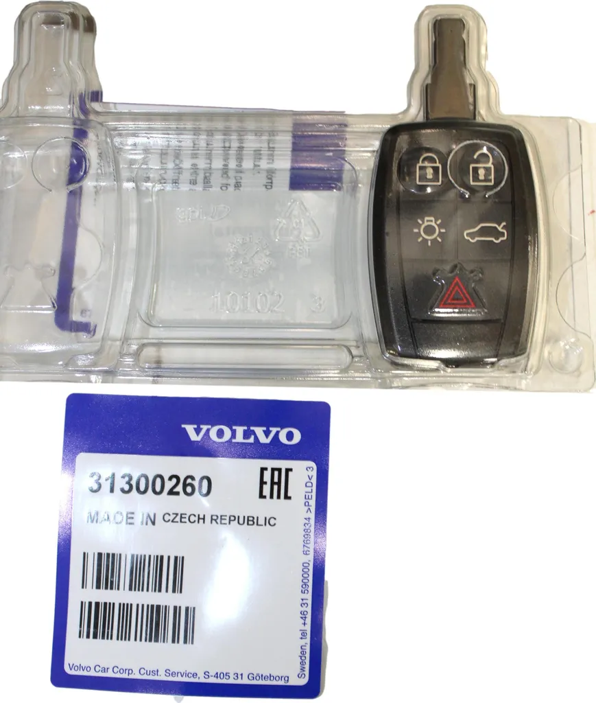Porte-clés Volvo C30 C70 S40 V50 426MHz (Jap) OE - Télécommande Origine