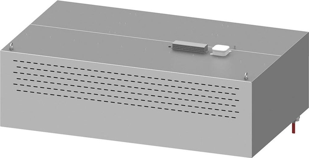 Kompensations-Wandhaube "Basic Line", Kastenform 1200 mm x 1100 mm mit Flammschutzfilter Typ B