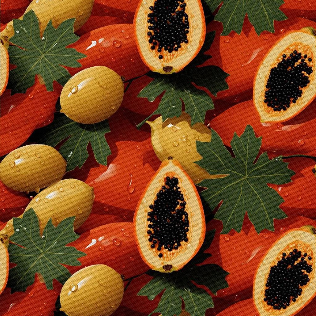 OUTDOOR DEKOSTOFFE OXFORD - Motiv Obst | DX6974