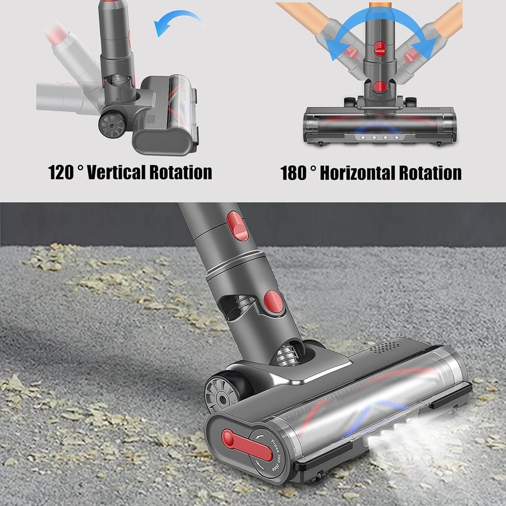 Elektrischer Wischaufsatz für Dyson V7 V8 V10 V11 V15, Produktbild 6