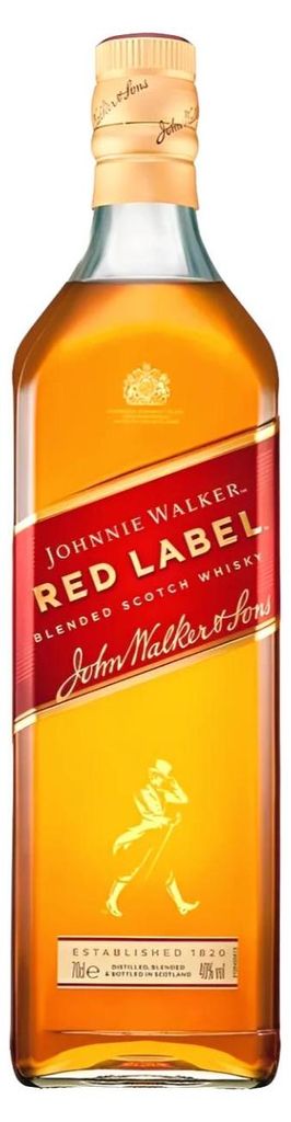 Johnnie Walker Red Label Scotch Whiskey 40% vol. 0,7 L Immagine del prodotto 